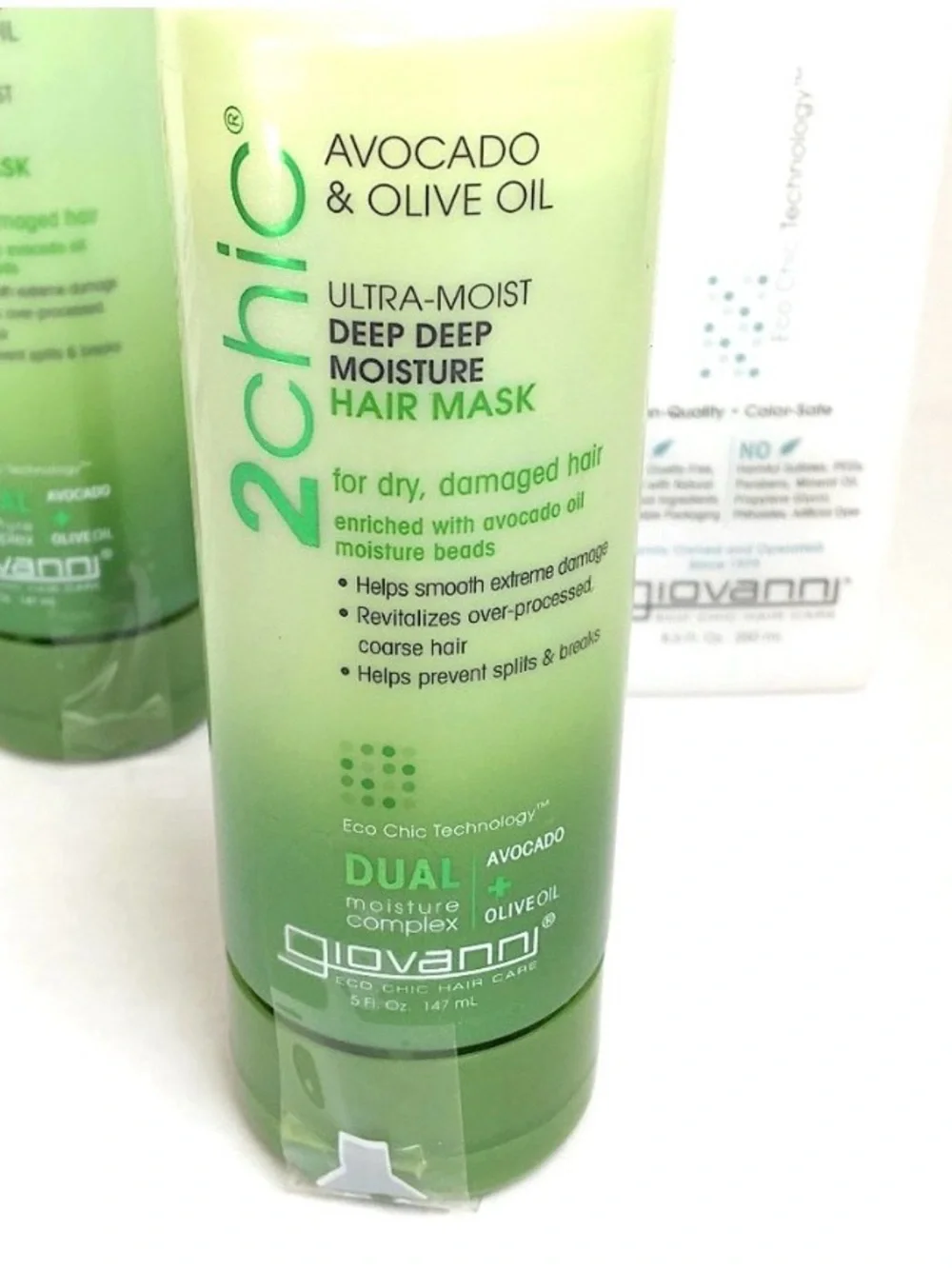 GIOVANNI 2chic Avocado & Olive Oil Deep Moisture Hair Mask Leave in Conditioners